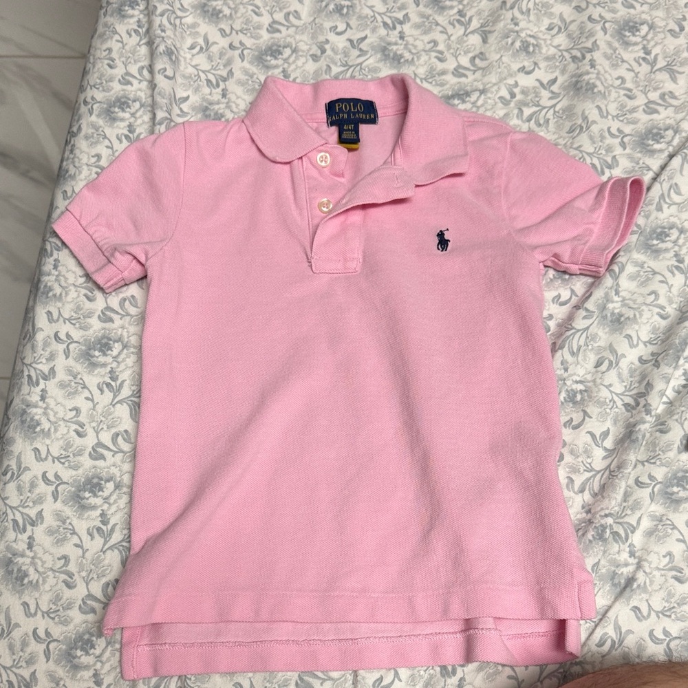 Polo by Ralph Lauren Kids Light Pink Polo Shirt